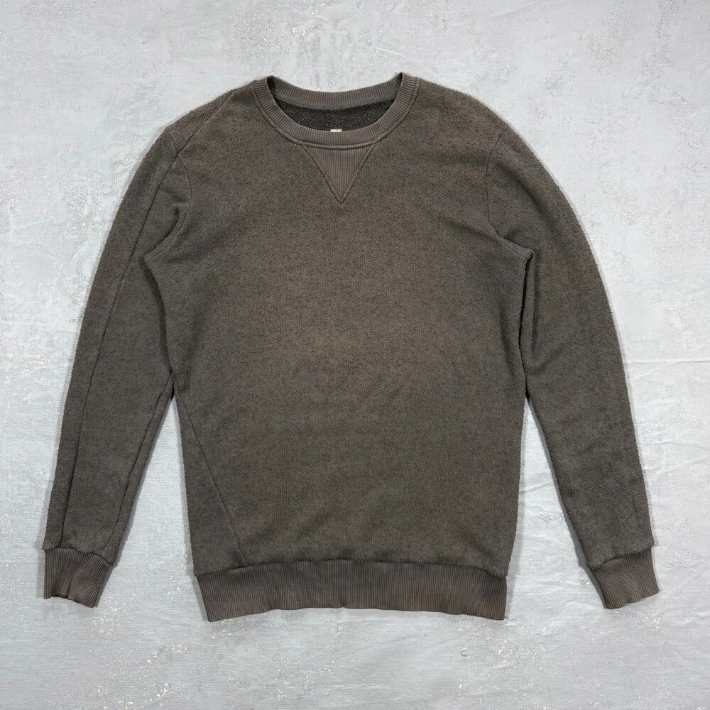 Silent Damir Doma Olive Green Knit Sweatshirt Men's Small
